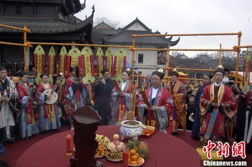 中国道教罗天大醮祈福会在武汉长春观举行