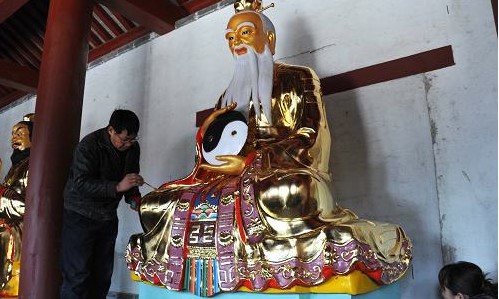 泰山修复老君堂