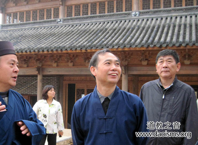 张继禹会长访南宗祖庭-道音文化