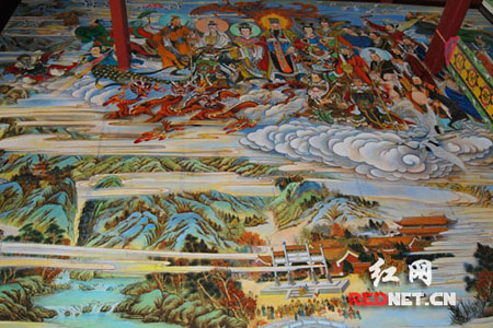 湖南最大宗教壁画惊现南岳朱陵宫-道音文化