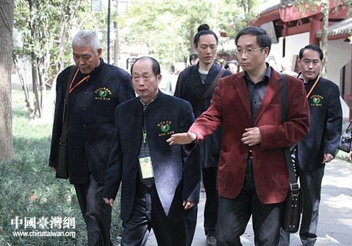 台湾中华道教林清峰到四川江油参访-道音文化