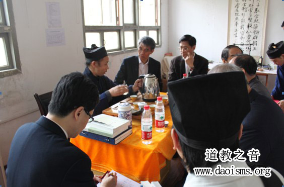 香港青松观叶长清率团到“武汉道教高功音乐学习班”进行文化交流