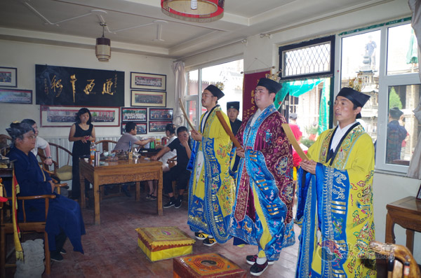 太原市居贤观道院六月二十四日举行传统庙会