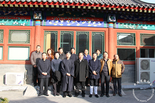 全国政协民宗委主任朱维群一行走访中国道教协会