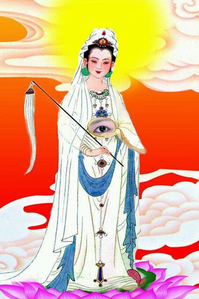 眼光娘娘,又称"眼光明目元君","眼光奶奶","眼光圣母",道教尊为"眼光