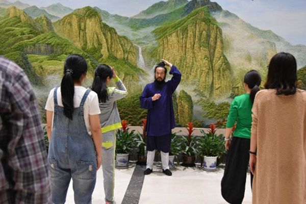 温州市民宗局组织干部职工开展太极拳培训