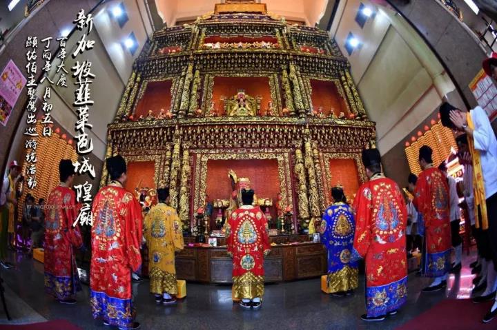 江西龙虎山道教法务团赴新加坡建醮