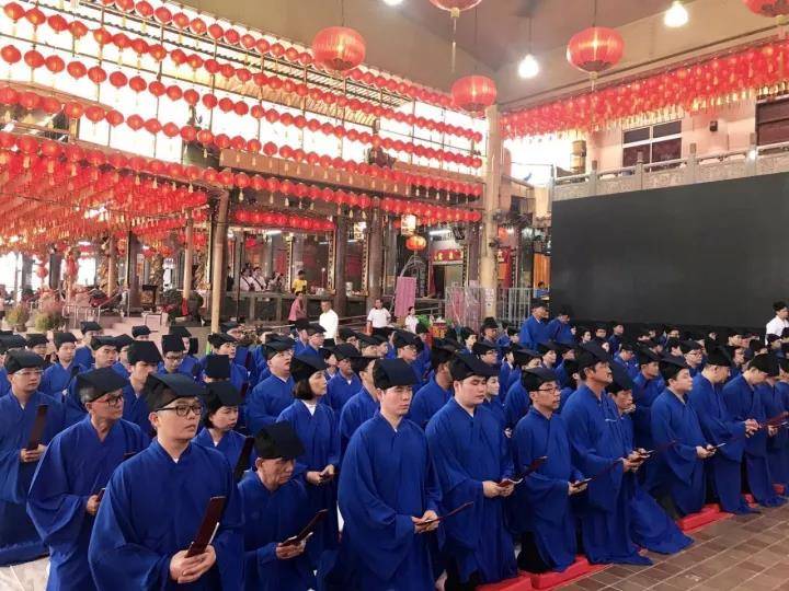 江西龙虎山道教法务团赴新加坡建醮