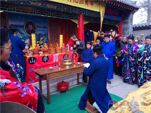 陕西华山玉泉院隆重举行曹祥贞大师羽化三周年纪念追思活动