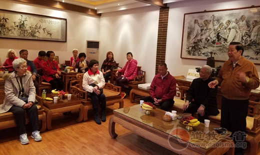 台湾新北市清潭明圣宫一行参访临潼明圣宫