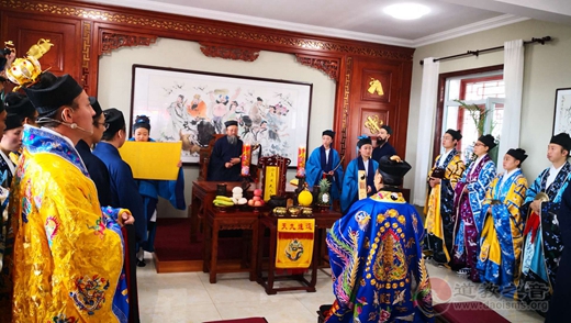 吉林市玄帝观举行陈崇真方丈升座暨复建十二周年庆典活动