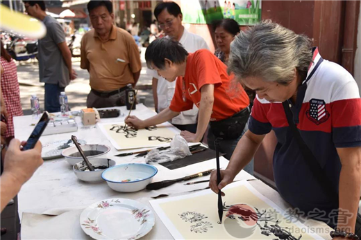 福州裴仙宫联合福州市道协举行升国旗仪式及祭古榕庆典活动