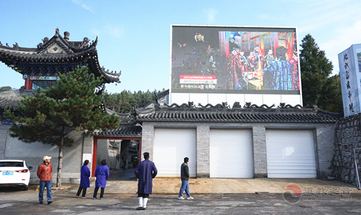 吉林省吉林市北武当玄帝观多种方式庆国庆