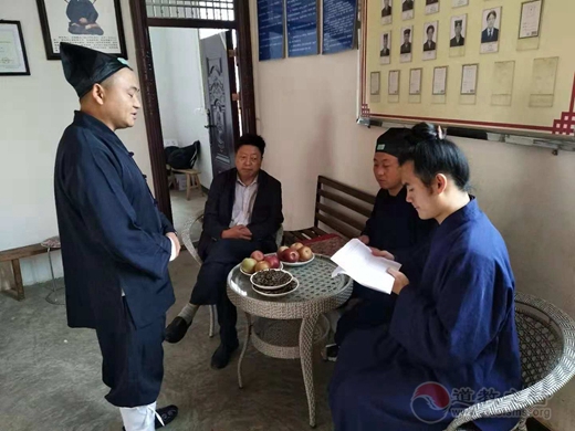 云南省道教协会2018年预推荐度生考试圆满结束