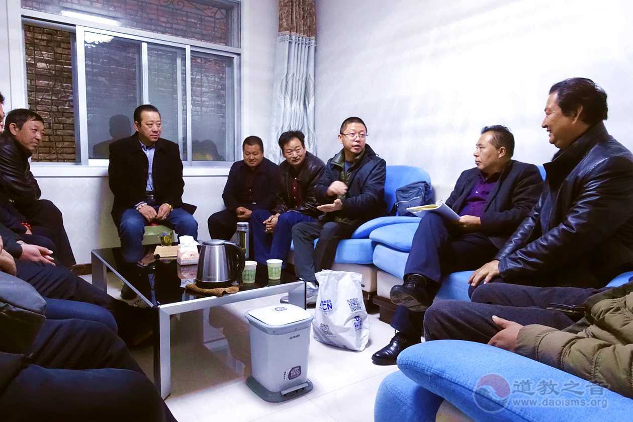 陕西榆阳道协召开会长扩大会部署冬季安全保障工作