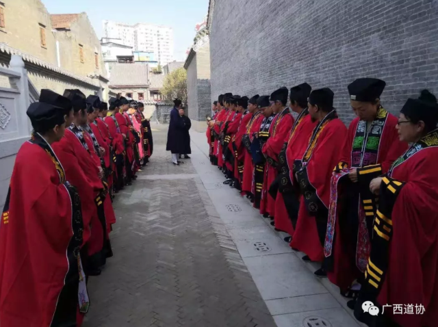 广西道协第一届道教基础知识声韵辅导班开班