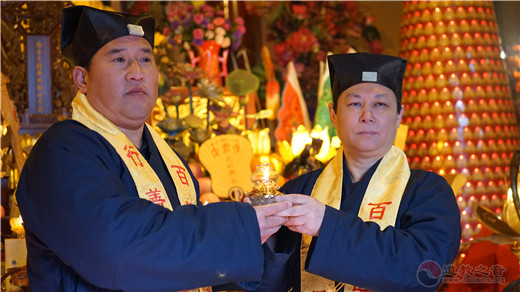 徐州市道协到北京火神庙请“圣火”
