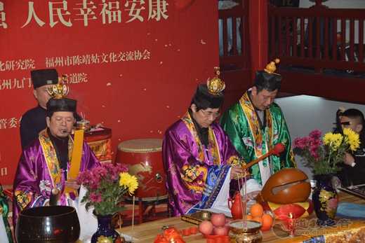 海峡两岸女神顺天圣母陈靖姑诞辰1252周年祈福大典在福州陈靖姑祖庙隆重举行