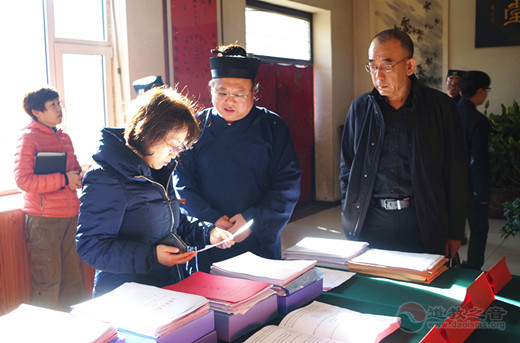 太原市委统战部副部长李锦调研太原市道协