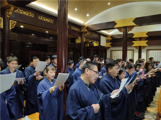 上海城隍庙第六期皈依弟子诵经班开班