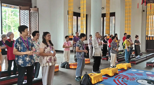 香港信善玄宫访道团一行参访南岳道教