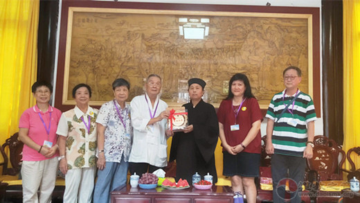 香港信善玄宫访道团一行参访南岳道教