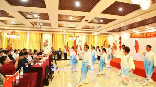 保定市易县燕都太阳宫举办庆祝建国70周年联欢会