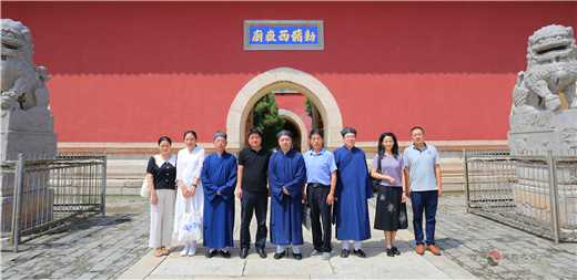 陕西省道协整改调研组赴渭南、韩城进行专题调研