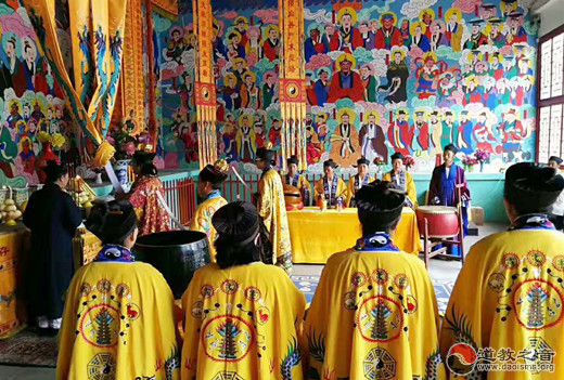 保定市唐县道教协会举办庆祝建国70周年祈福法会