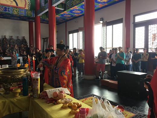 南京市方山洞玄观举行庆祝新中国成立70周年祈福法会活动