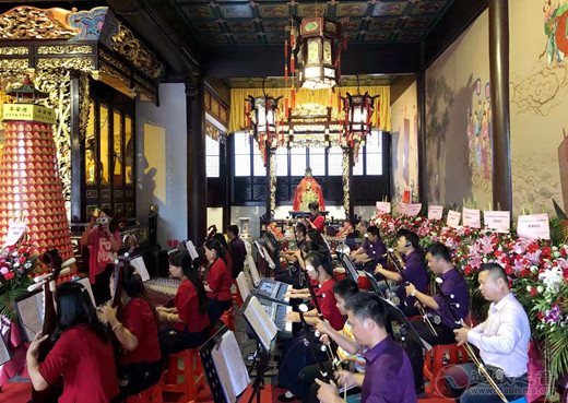 苏州市太仓天妃宫举办纪念妈祖羽化升天1032周年暨慈善周活动