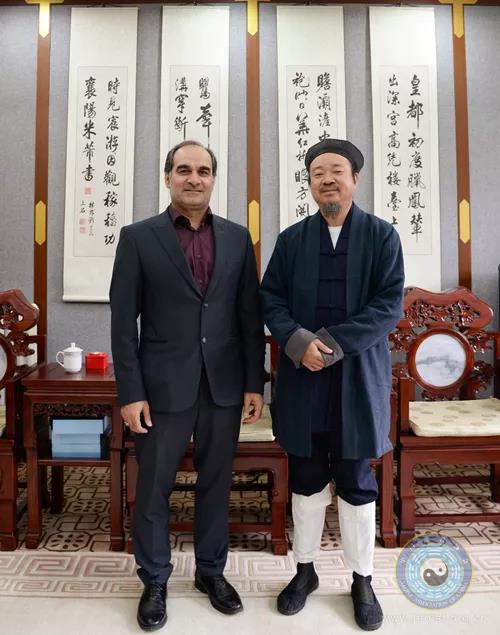 伊朗驻华大使馆新任文化参赞阿巴斯阿里·瓦法伊一行拜访中国道教协会