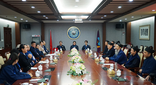 香港国际道教慈善访问团捐款仪式在京举行