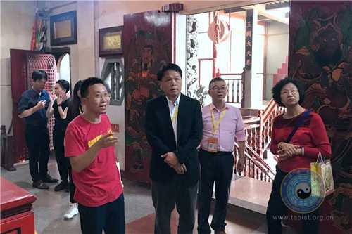 台湾参访团到厦门朝宗宫参访