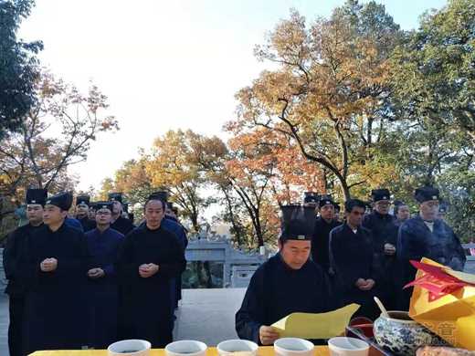 云南省道协龙泉观举行己亥(2019)年冬祭祀祖活动