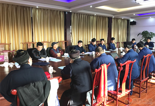 上海浦东新区道教协会召开2019年度各宫观年终总结交流考评会