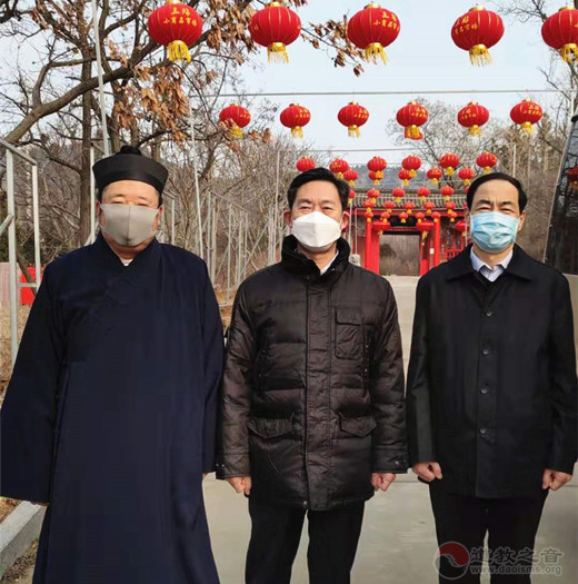 烟台市委常委、统战部长一行赴烟台市道教协会检查疫情防控工作
