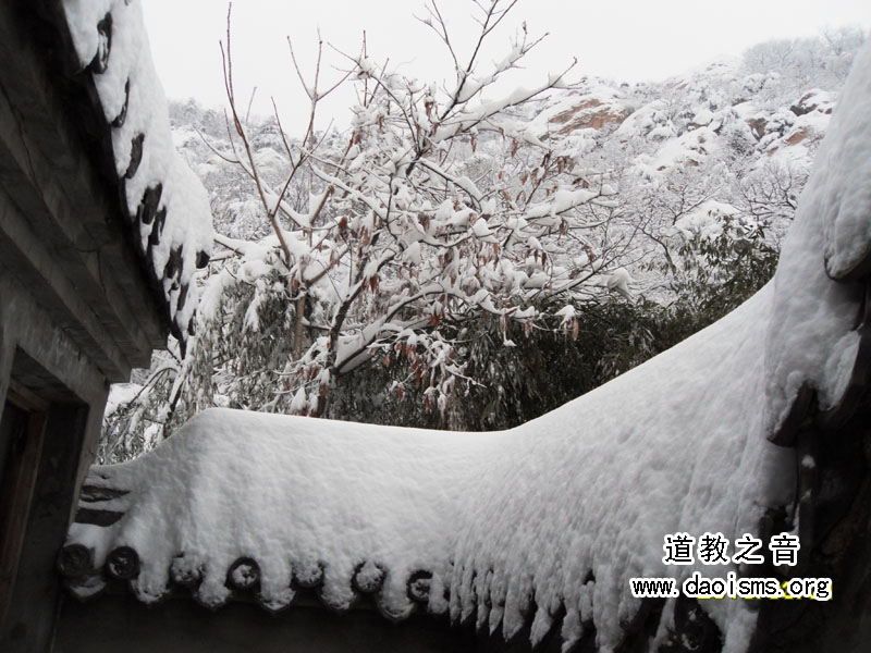 昆嵛山春雪