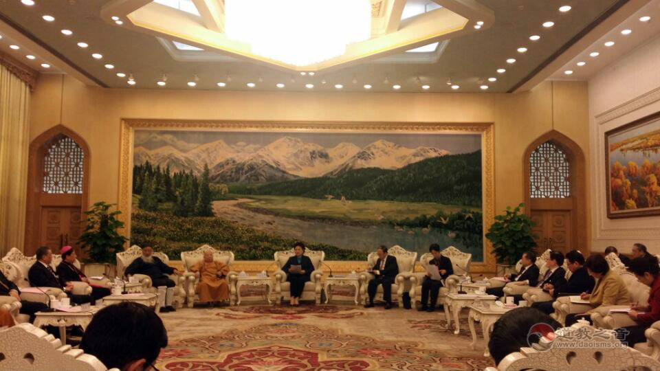 刘延东出席《宗教事务条例》公布10周年座谈会