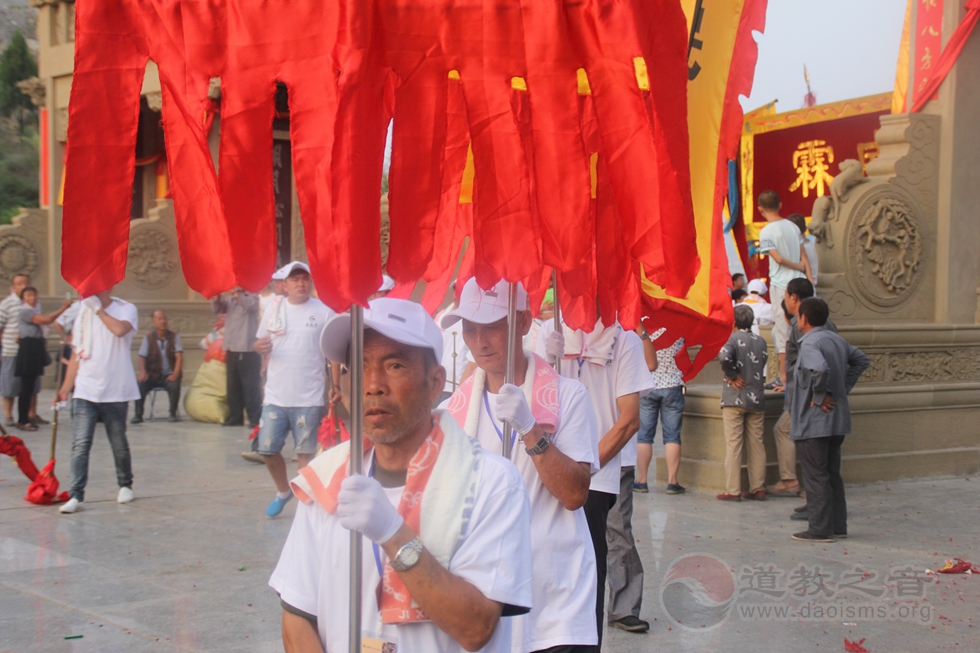 榆林黑龙潭道观举行传统庙会周活动