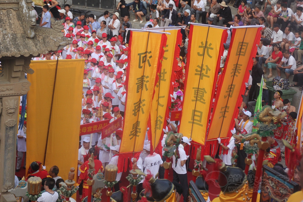 榆林黑龙潭道观举行传统庙会周活动