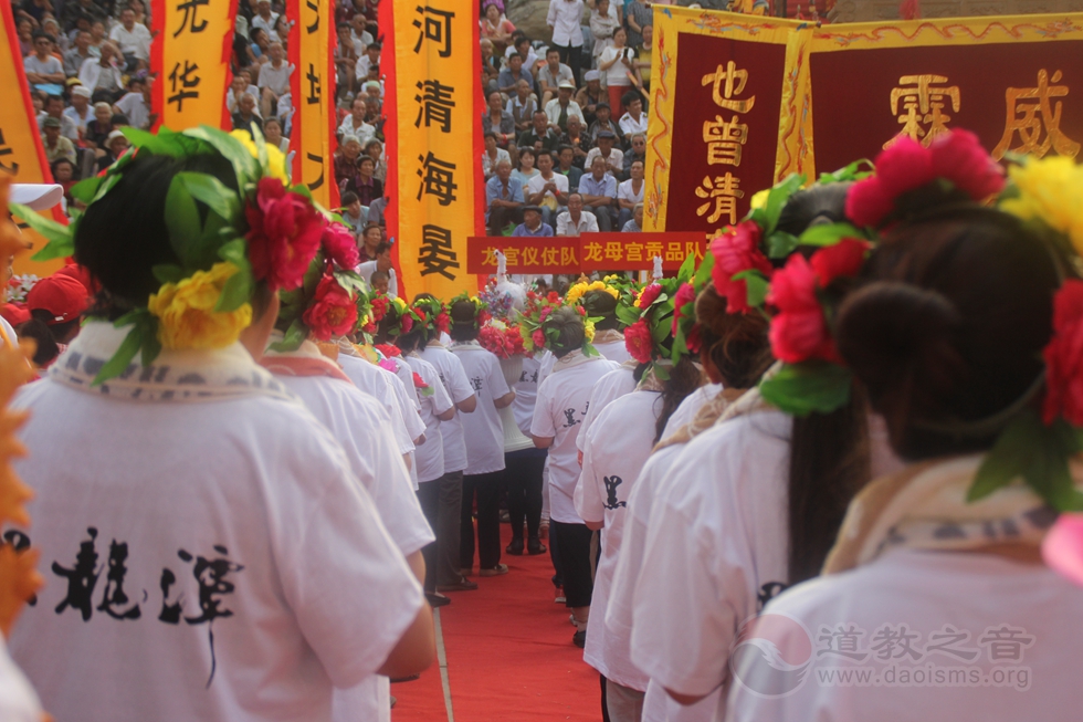 榆林黑龙潭道观举行传统庙会周活动