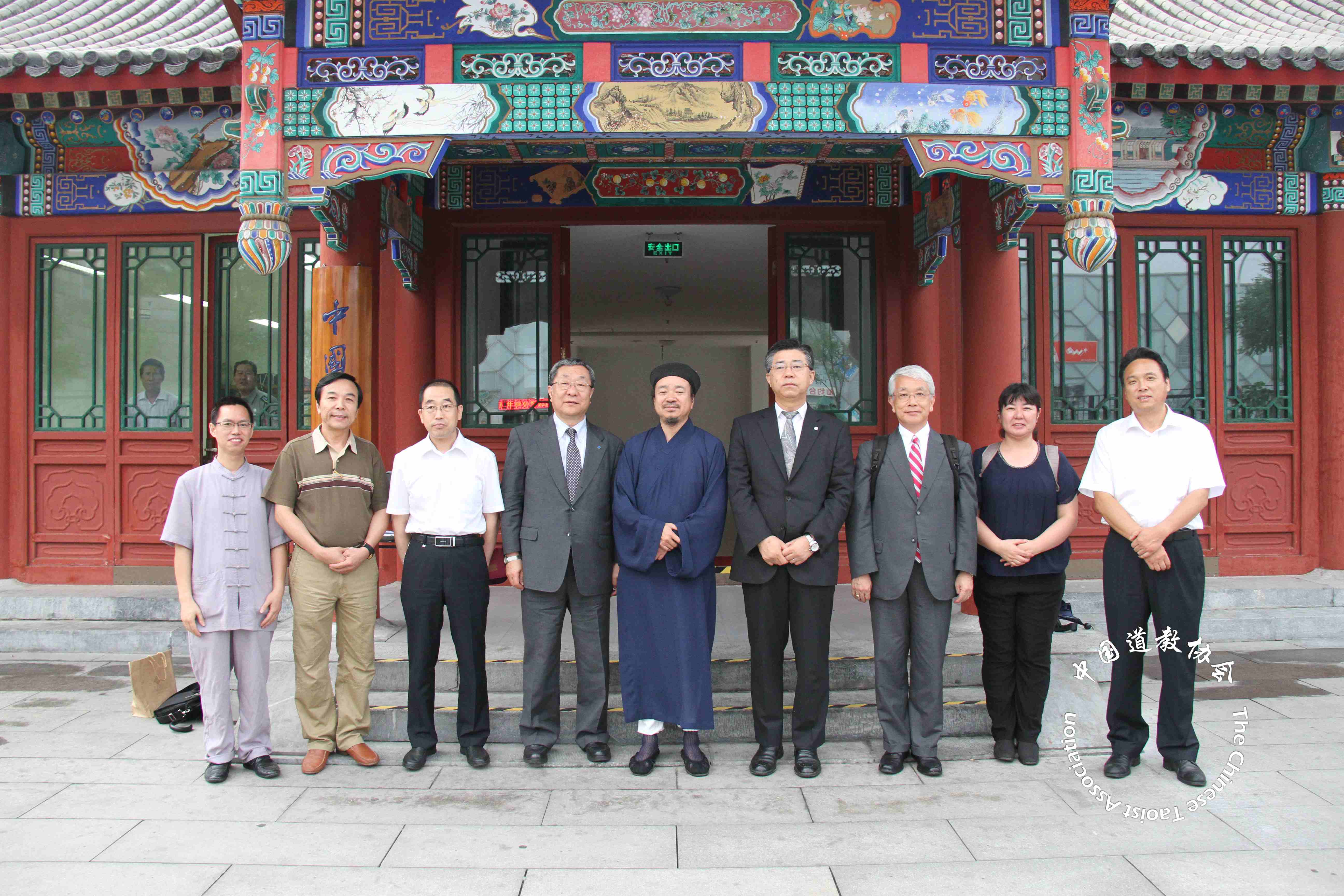 “日宗和”参访团拜访中国道教协会