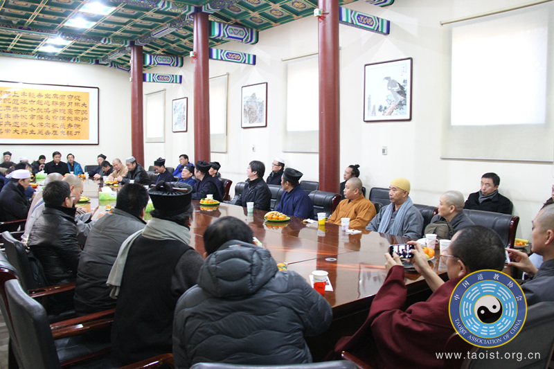 第10期爱国宗教人士研修班参访北京白云观