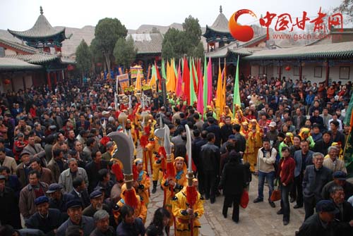 甘肃省兰州市青城镇将举办“城隍出府”活动