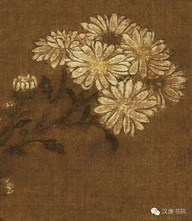 宋徽宗赵佶 芙蓉锦鸡图（局部）