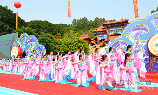 广东陆丰妈祖祭典舞团队参加南沙文化旅游节