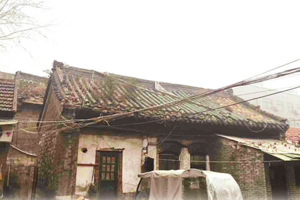山东济南市648岁督城隍庙屋顶坍塌待修缮