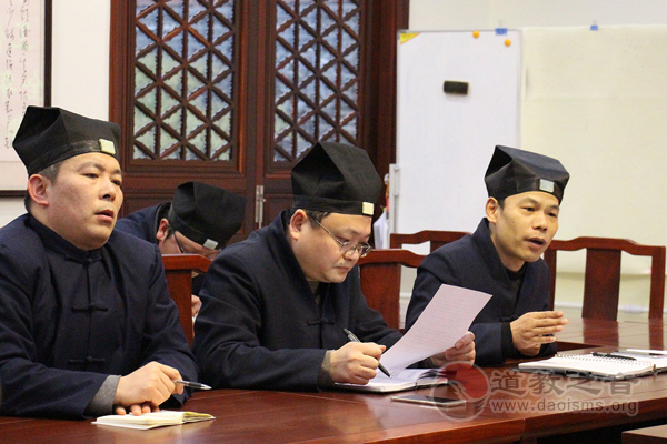 江苏苏州城隍庙举行春节工作总结部署会议