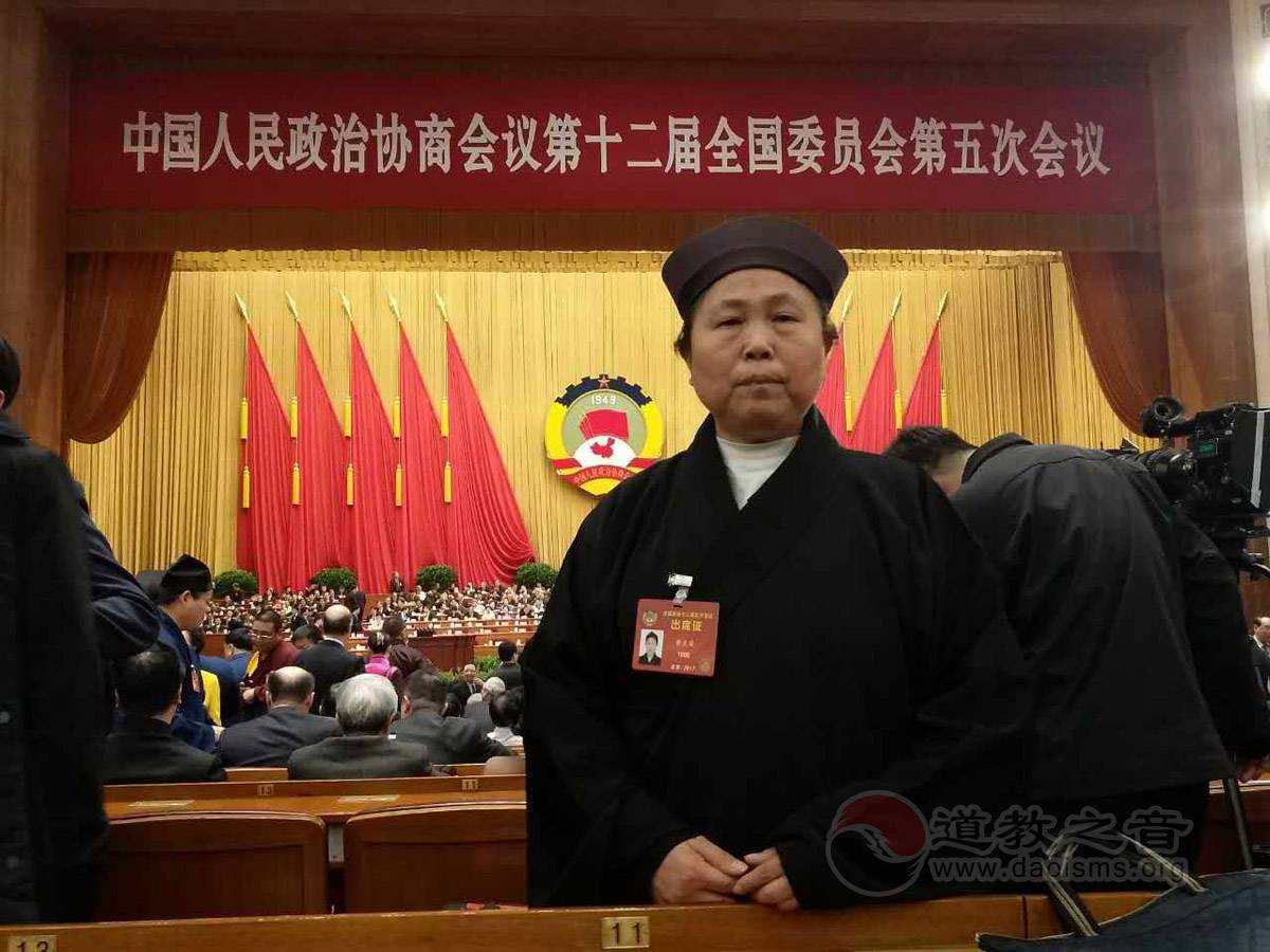 中国江南娱乐在线登录账号
协会副会长黄至安道长在全国政协十二届五次会议开幕会上